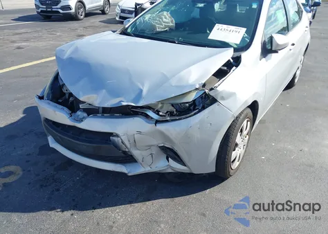 2014 Toyota Corolla Le z USA, uszkodzony, nr VIN 2T1BURHE5EC036569